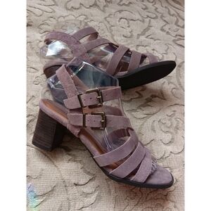 G.H. Bass & Co Shelby Strappy Leather Heeled Sandals